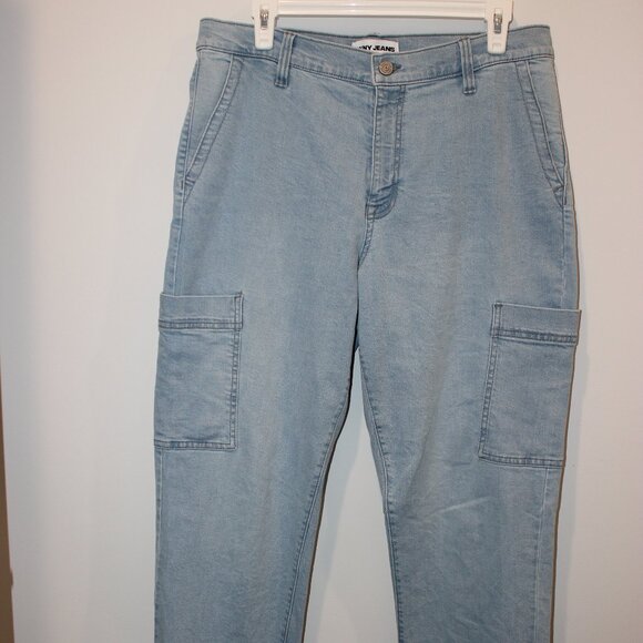 DKNY Womens Straight Leg Jeans with side pockets - Picture 1 of 13